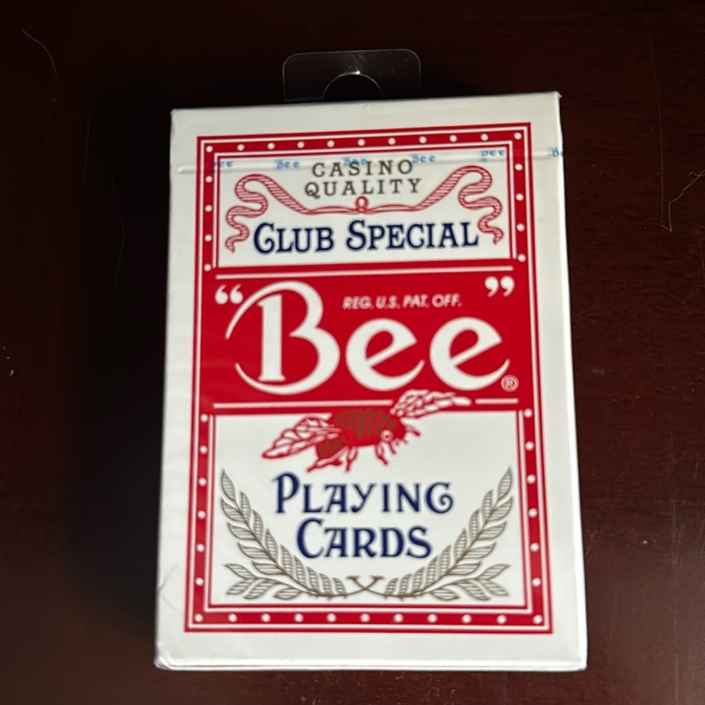 Vintage Bee Playing Cards No 92 Club Special Bee Playing Cards 1892 Unopened
